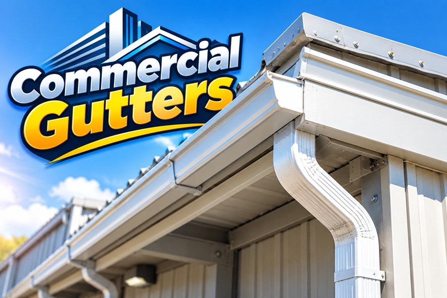 Commercial Gutters: Types, Costs, Installation, and Maintenance