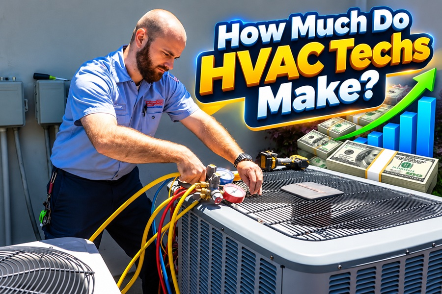 How Much Do HVAC Techs Make